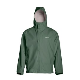 Grundens Men’s Neptune Commercial Fishing Jacket | Waterproof, Adjustable, Green, Small