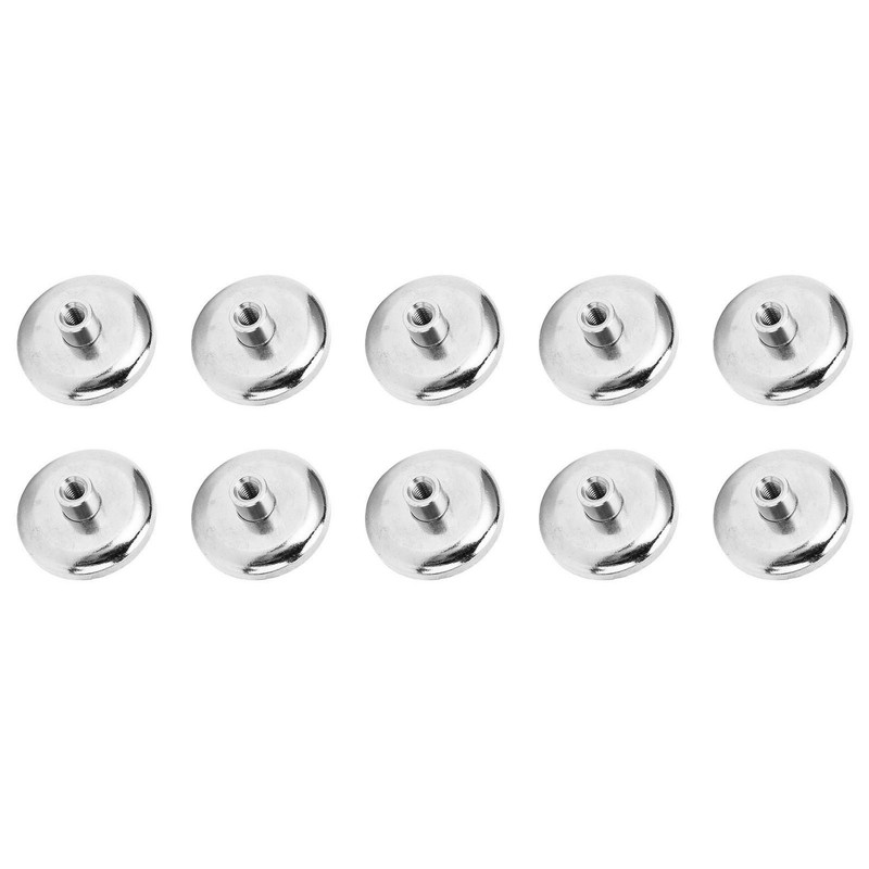 10 Pcs Cup Magnet D42 40kg Neodymium Strong Magnetism Nickel
