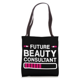 Future Beauty Consultant Student Makeup Artistry School Tote Bag