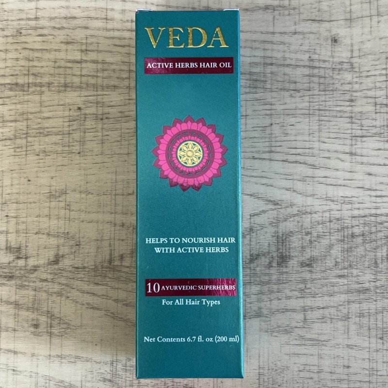 Veda Active Herbs Hair Oil - Hair Growth Oil -