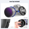 NEEWER 52mm Variable ND Filter with Lens Cap, Cleaning Cloth,