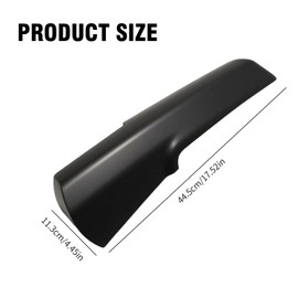 Aynaxcol Trailer Tow Mirror Cover Cap Front Arm Right Passenger Side Replacement for Dodge RAM 2014-2019, 1500 2500 3500 Replace for #68263392AA