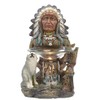 VCS Native Indian Polyresin Electric Tart/Oil Warmer with Dimmer Switch