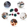 ULTECHNOVO 6pcs Abrasive Polishing Wheel for Rotary Tools Buffing Pads