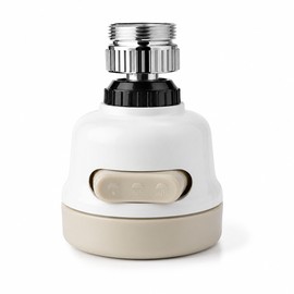 Adjustable Kitchen Sink Faucet Extension Nozzle for 3-Mode Water Flow and Easy Sink Cleaning