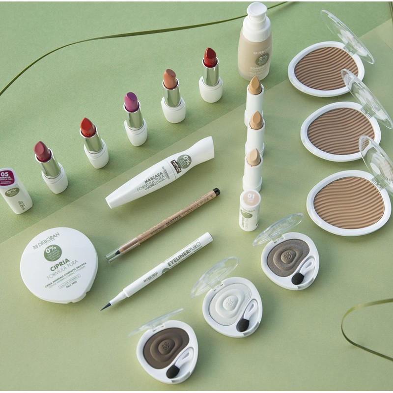 Deborah Compact Foundation Powder Formula Pure No. 04 Amber with