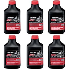 ECHO 6PK Genuine OEM Red Armor 2 Cycle Oil 2.5 Gallon Mix 50:1 6550025 6.4oz