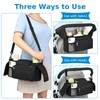 Accmor Universal Stroller Organizer with Insulated Cup Holder Detachable Phone