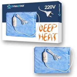Dynastar 220 Volt Heating Pad Moist Dry For Overseas Use Only 220-240 Volts