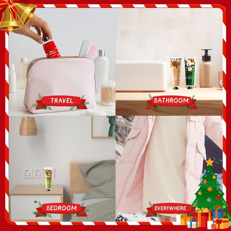 Hand Cream Set, 5 Pieces Hand Cream Tube, Mini Gift