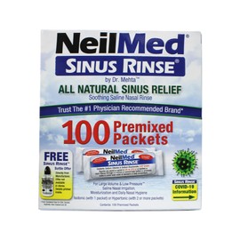 NeilMed Sinus Rinse Premixed Refill Packets 100 ct.