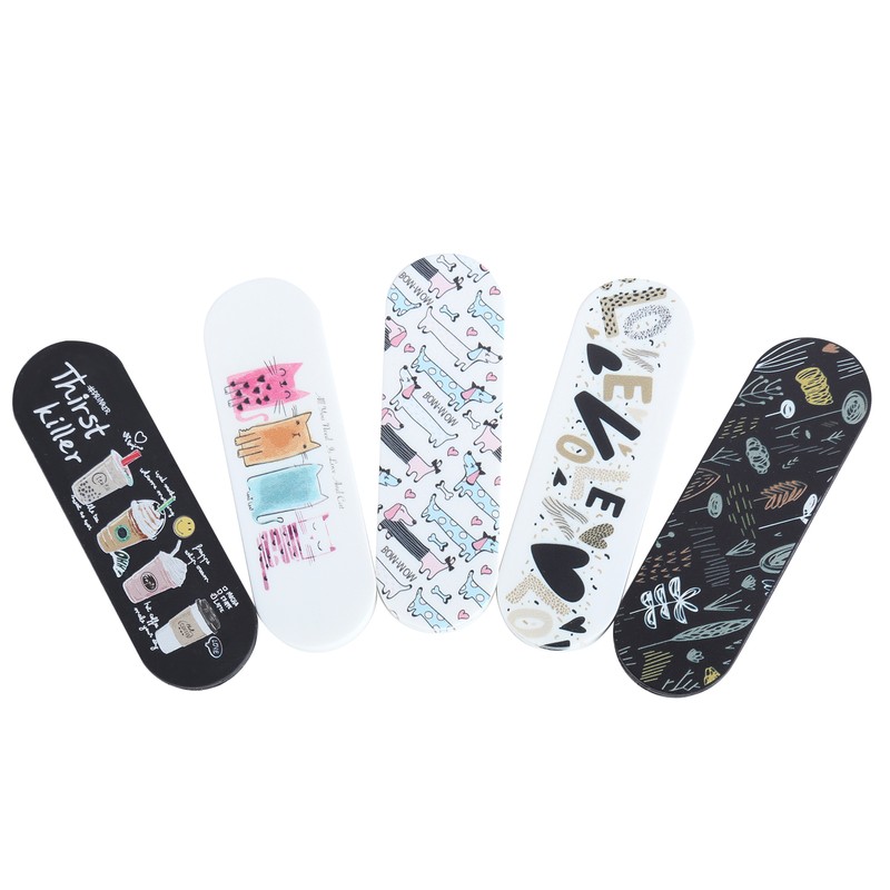 5Pcs MOMO STICK Smart Phone Adjustable Stand Finger Strap Reusable