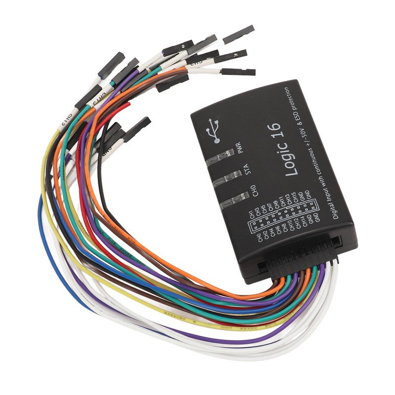 Logic Analyzer USB 16 Channel 100M Maximum Sampling Rate with