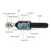 GOYOJO 3~100N.m. Digital Torque Wrench 1/2 inch Ratchet Head Adjustable