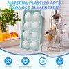 SlowTon Moldes y Bandejas para Cubitos de Hielo, Moldes para
