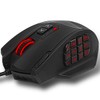 RED SAMURAI Gaming Mouse Wired Mouse 16400dpi 1000Hz 18pcs Program