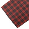 Christmas Plaid Red Black Buffalo Check Placemats for Dining Table