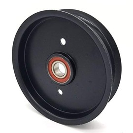 Phoenix Mfg. 5 Inch Flat Dia Flat Idler Pulley Replacement for Exmark Toro 1-613098