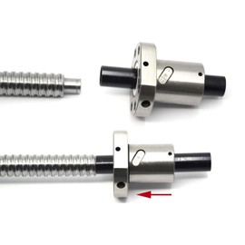 Befenybay Ball Screw Nut TBI SFU1605 (Diameter 16mm Pitch 5mm) for CNC Machine Parts