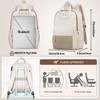 RAINSMORE Laptop Backpack for Women 15.6 Inch Waterproof Work Travel