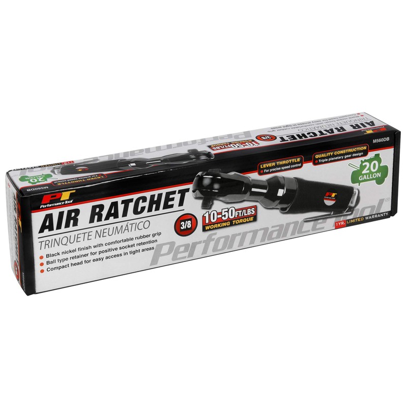 Performance Tool M560DB 3/8-Inch Drive Air Ratchet