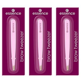 Essence Brown Tweezer Accessories, Purple, Nanoparticles Free, Pack of 3 (3 x 1 Pieces)