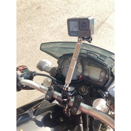 A1Pod GoPro / MAX Extension Adapter 150 Black for All GoPro Cameras Lightweight Extension Arm Bike Accessories