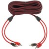 DS18 R20 Ultra Flex RCA, cable RCA macho a 2