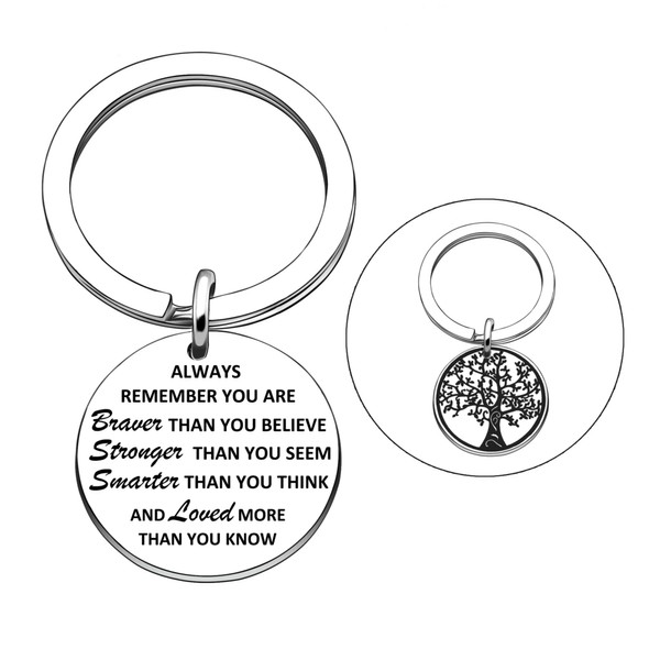 Maxforever Inspirational Gifts, Always Remember You Are Braver, Stronger, Smarter