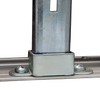 Showcase Interior Standard Clips, Display Case Bracket Channel Holder, Bottom,