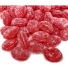 SweetGourmet Natural Sanded Raspberry Drops | Old-Fashioned Hard Candy Bulk