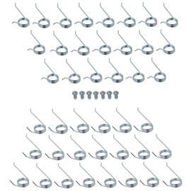 Spares2go Lawnrake Tines for FLYMO Compact 340 3400 Lawn Rake Metal Tine Kit (Pack of 42)