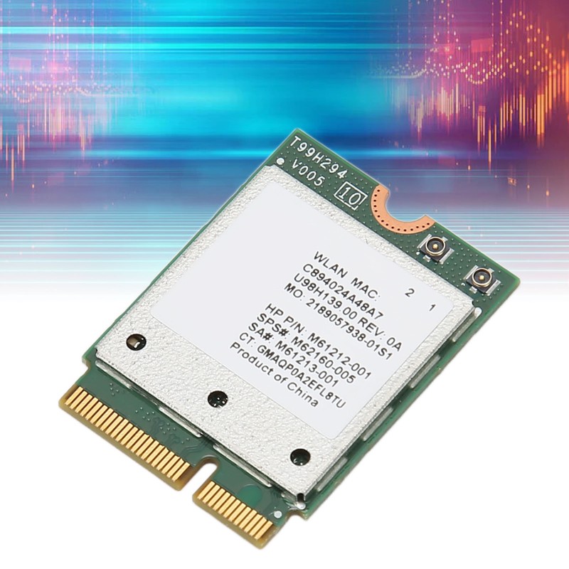 WiFi 6E Wireless Card 2.4G 5Ghz BT5.1 Plug and Play