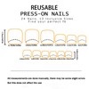 Fake Toe Nails - Glitter Silver False Toenails - 24pcs