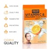 AZURE Vitamin C & Collagen Moisturizing Facial Mask- & C