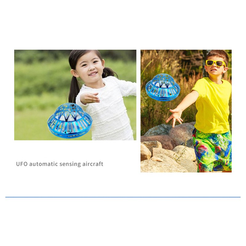 Flying Orb Toys LED Light USB Floating Induction Roundabout Fly