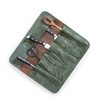 Leather Knife Roll Bag for Chef`s - Premium Knife Roll
