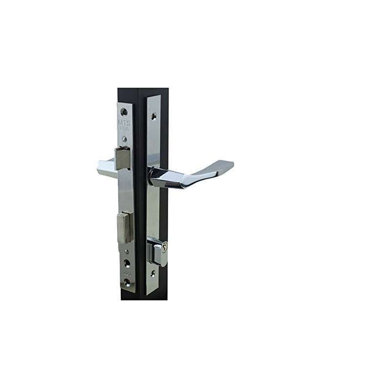 Papaiz Storm Door Lock (Satin Chrome)