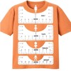 4 Piezas Guía de Regla Vinilo para Camisetas Alineación Reglas
