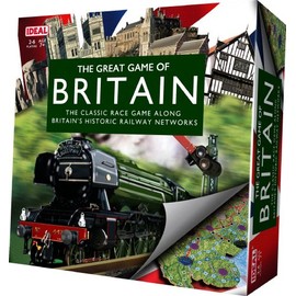 IDEAL | The Great Game of Britain: The classic race game along Britain's historic railway networks | Classic Board Games | For 2-6 Players | Ages 7+, Nylon/a