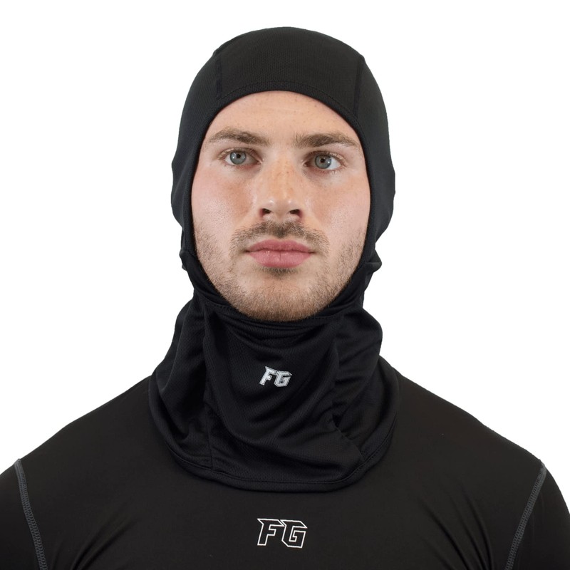 Frost Gear Pro On-Field Face Shield, OSFM, Black