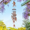 Bigfoot Wind Chimes Outdoor Big Foot Sasquatch Gifts for Men/Women/Dad/Grandpa