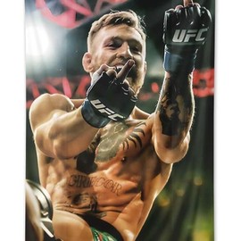 Conor McGregor World Boxing Champion Tapestry 60x80 Banner Funny Tapestry Durable Man Cave for College Dorm Room Decor, Outdoor, Party. - SIZE: 40*60