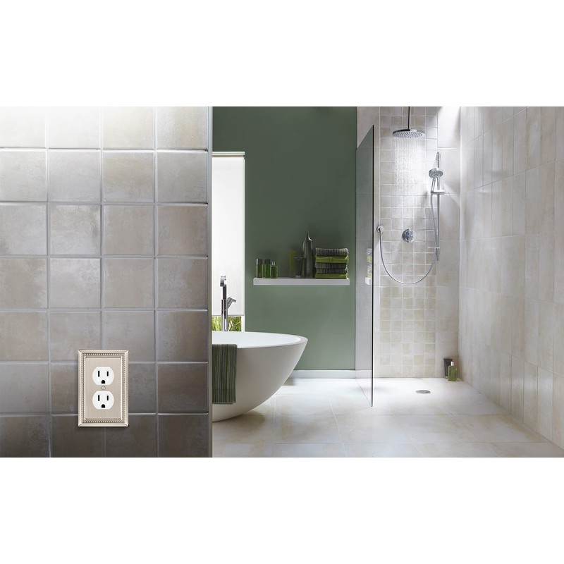 Henne Bery Sunken Pearls Decorative Wall Plate Switch Plate Outlet