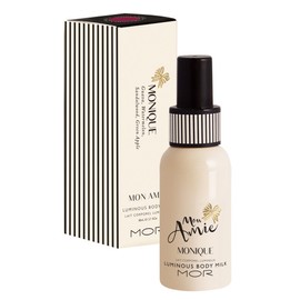 MOR(モア) モナミー ルミナスボディーミルク モニーク(グアバとアップルのフルーティな印象にサンダルウッドとムスクの組み合わせが香ります) 80ml