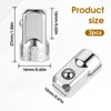 2pcs Socket Adapter Socket Adapter Reducer Socket Adapter 1/4" Female