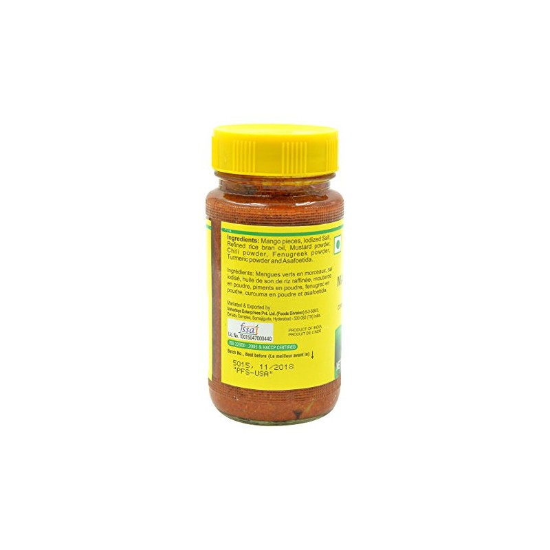 Priya Mango Pickle (Avakaya) - 10.6oz