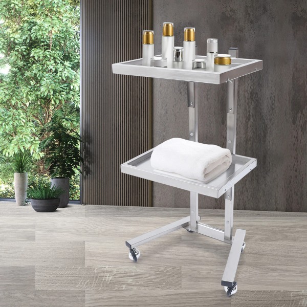 Unbranded Beauty Salon Spa Styling Station Trolley Equipment Rolling Storage