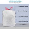 Staples Perk Kitchen Trash Bags, 13 Gallon Garbage Can Liners,