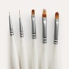 Yogurt gel nail brush 5-piece set + brush cap /